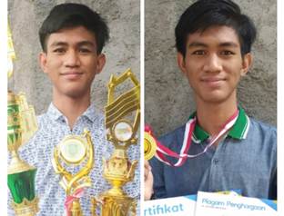 Rangga penerima beasiswa BSI Maslahat dalam Program Sahabat Pelajar Indonesia (foto/ist)